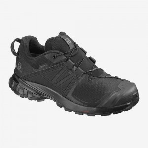 Buty do Biegania w Terenie Damskie Salomon Xa Wild Gore-Tex Czarne | 37856-ZNFU