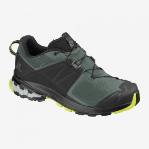 Buty do Biegania w Terenie Męskie Salomon Xa Wild Gore-Tex Zielone | 06134-LBIX