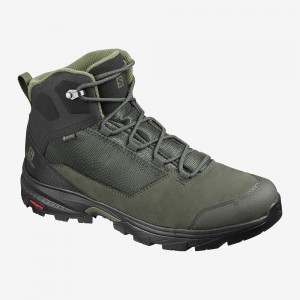 Buty do Chodzenia Męskie Salomon Outward Gore-Tex Gray | 05638-QNPB