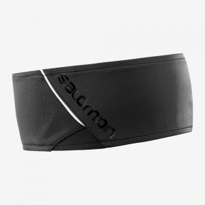 Opaski Męskie Salomon Rs Headband Czarne | 40512-KGOP