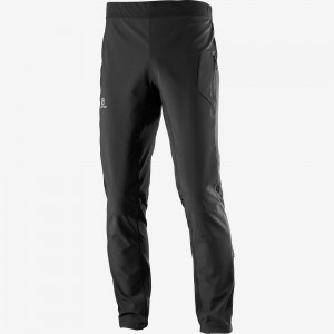 Spodnie Męskie Salomon Rs Warm Softshell M Czarne | 57183-JSFH