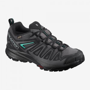 Trekking Damskie Salomon X Crest Gore-Tex Czarne | 14302-QCMU