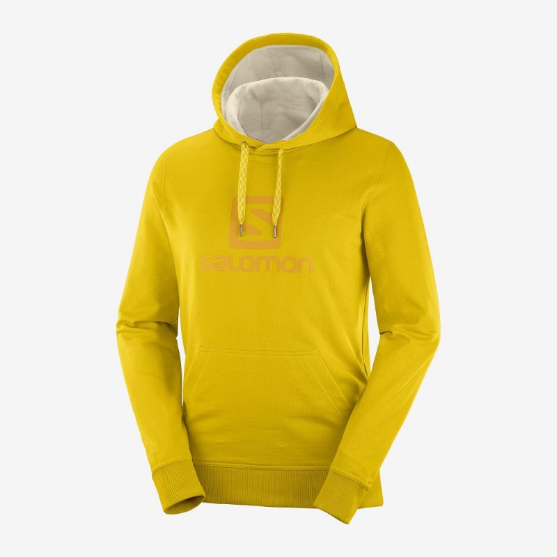 Bluza z Kapturem Męskie Salomon Shift Hoodie M Żółte | 72083-LFPO