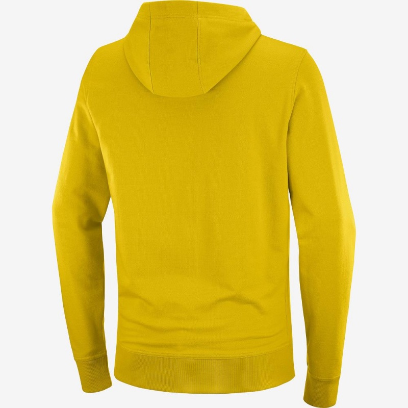 Bluza z Kapturem Męskie Salomon Shift Hoodie M Żółte | 72083-LFPO