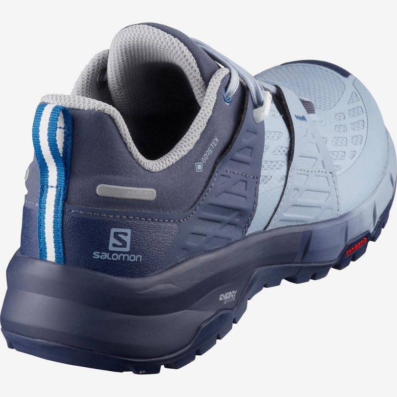 Buty do Biegania Damskie Salomon Odyssey Gtx W Niebieskie | 68975-KYSR