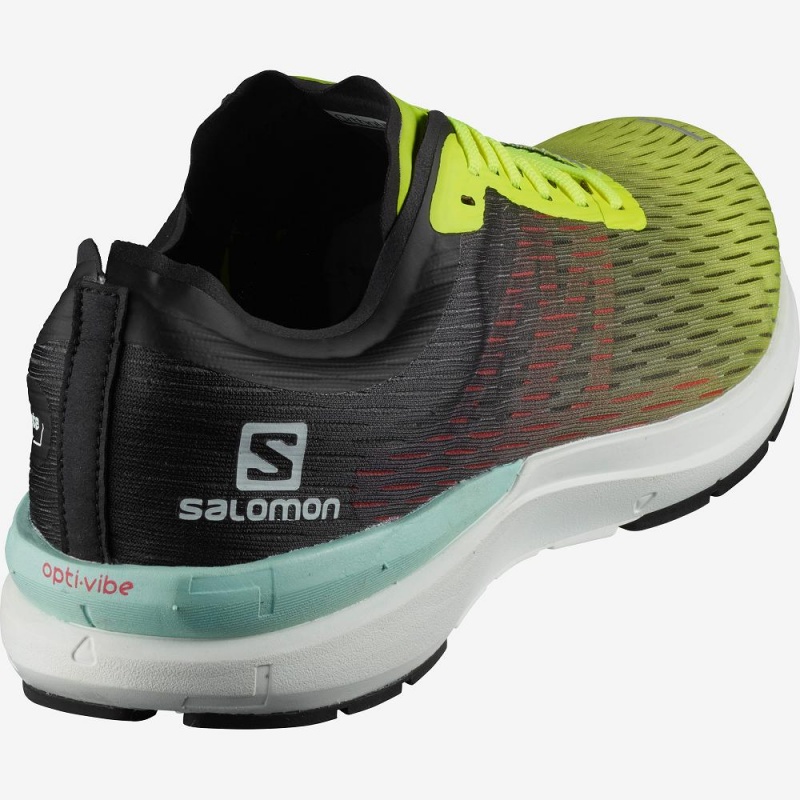 Buty do Biegania Męskie Salomon Sonic 3 Accelerate Żółte | 28496-IRNP