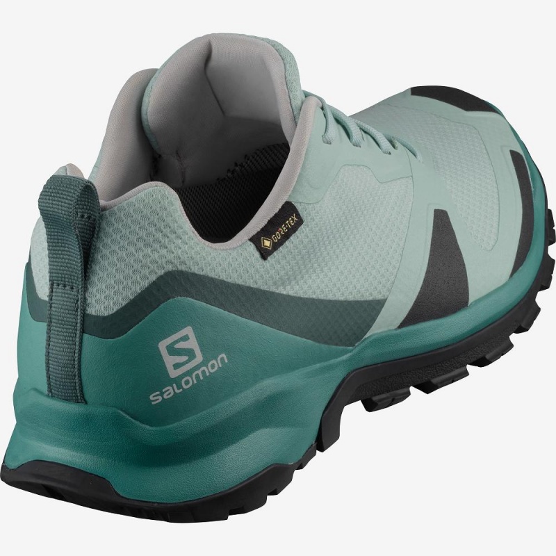 Buty do Biegania w Terenie Damskie Salomon Xa Collider Gtx W Zielone | 57934-JKDW