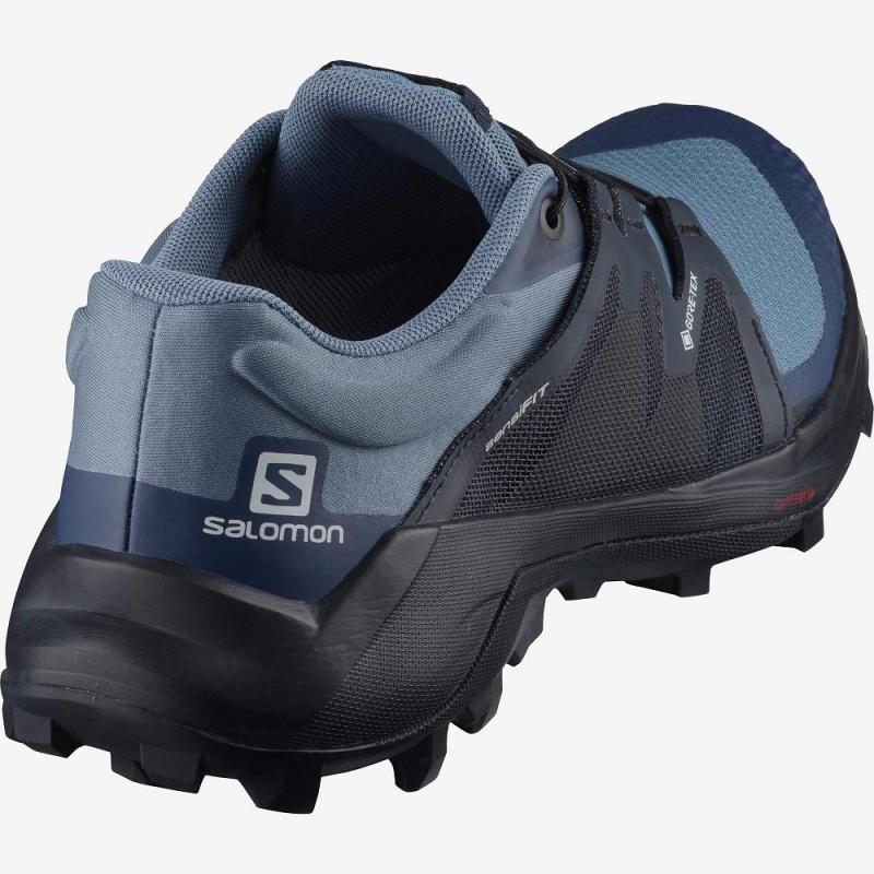 Buty do Biegania w Terenie Damskie Salomon Wildcross Gtx Niebieskie | 07945-MCXJ