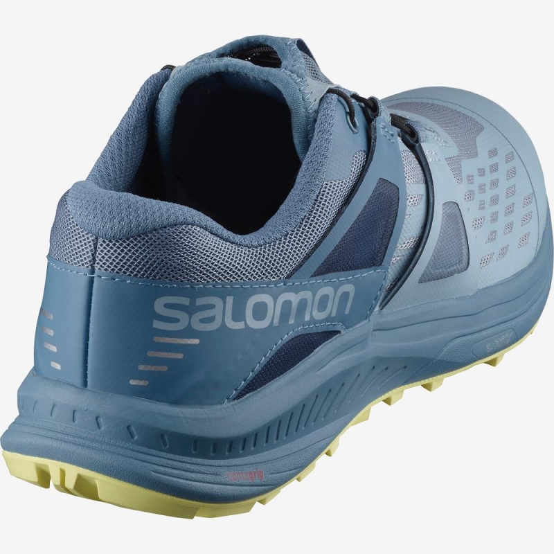 Buty do Biegania w Terenie Damskie Salomon Ultra W Pro Niebieskie | 50641-KBYZ