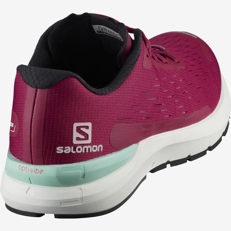 Buty do Biegania w Terenie Damskie Salomon Sonic 3 Balance W Czerwone | 82451-FRWK