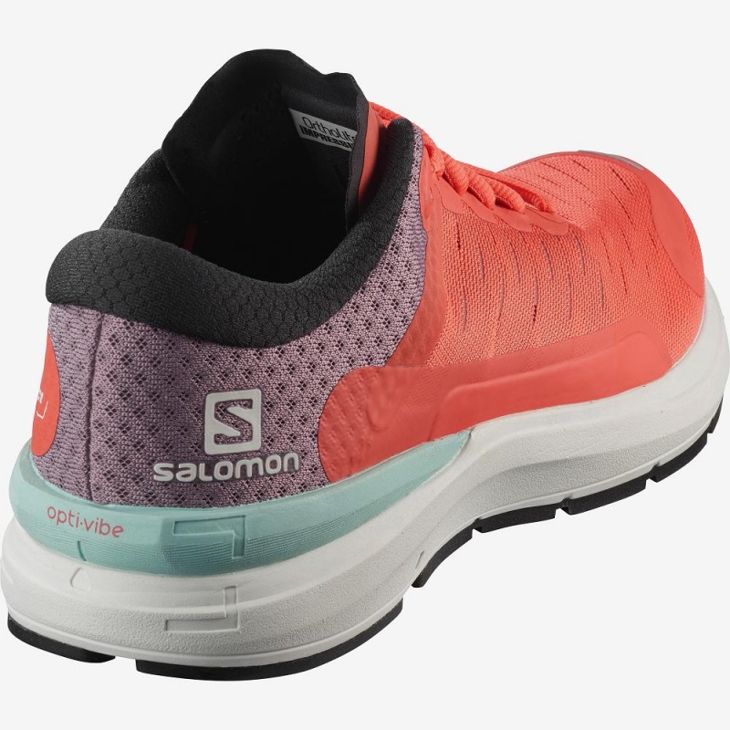 Buty do Biegania w Terenie Damskie Salomon Sonic 3 Confidence W Pomarańczowe | 37042-QFHM