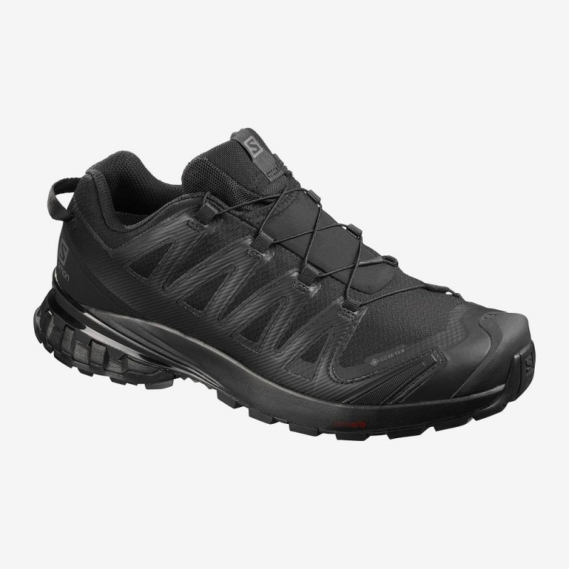 Buty do Biegania w Terenie Męskie Salomon Xa Pro 3D V8 Gore-Tex Czarne | 23759-DTON