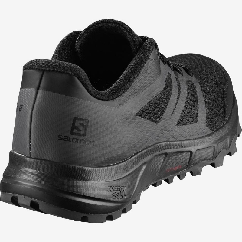 Buty do Biegania w Terenie Męskie Salomon Trailster 2 Czarne | 78236-NRPK