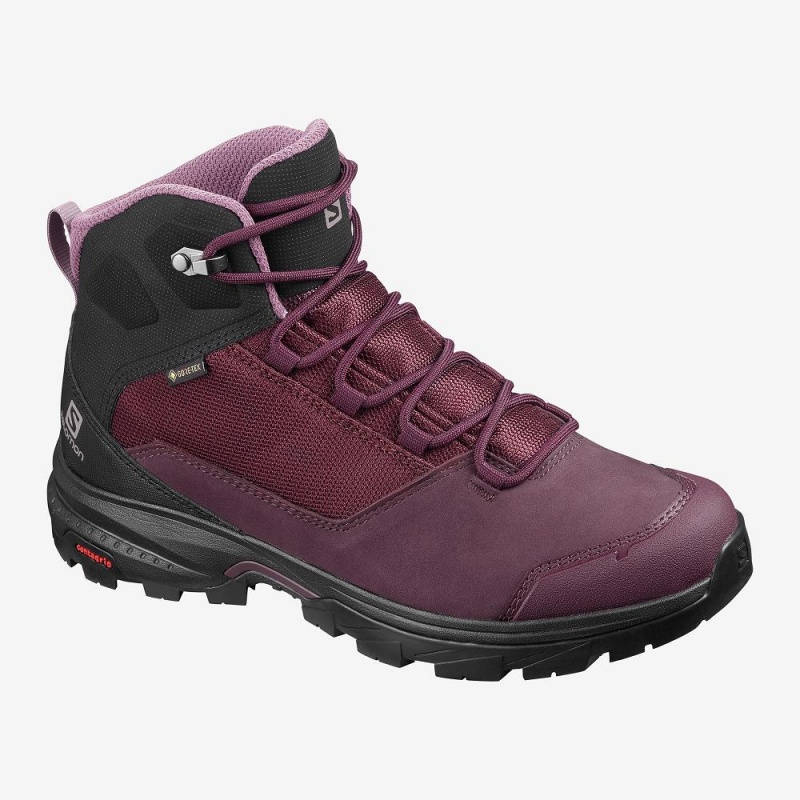 Buty do Chodzenia Damskie Salomon Outward Gore-Tex Białe | 23854-XFPO