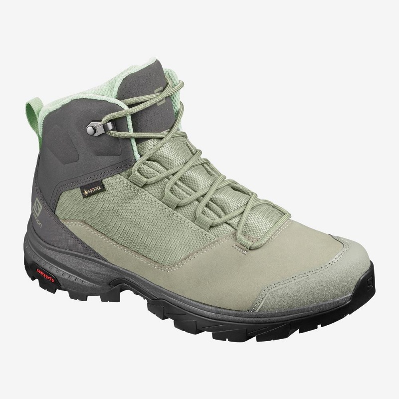 Buty do Chodzenia Damskie Salomon Outward Gore-Tex Gray | 90213-JLAD