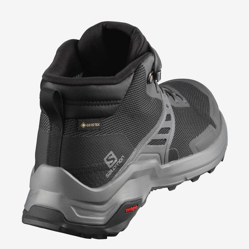 Buty do Chodzenia Damskie Salomon X Raise Mid Gore-Tex Gray | 25741-UBXV