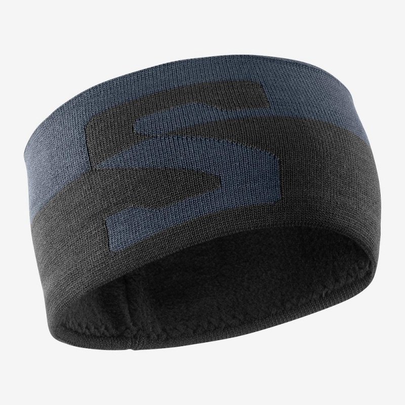 Czapki Męskie Salomon Original Headband Gray | 94052-DMCZ