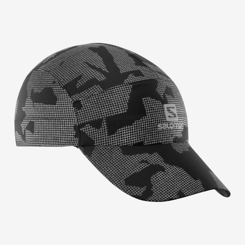 Czapki Męskie Salomon Reflective Gray | 26073-GQHD