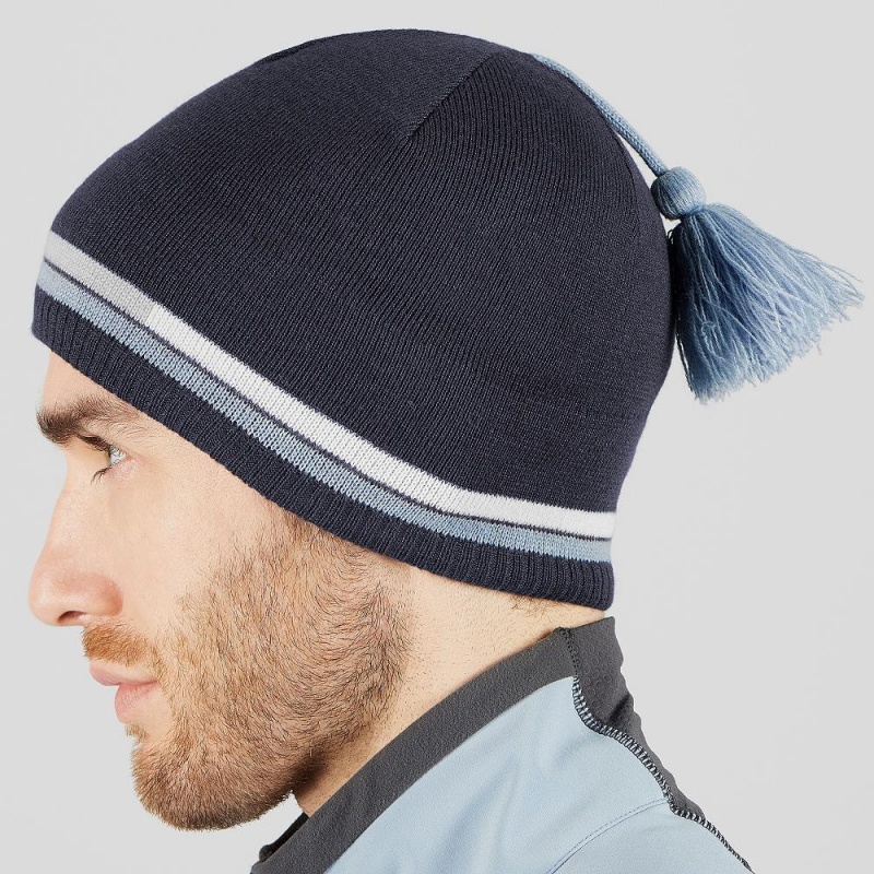 Kapelusz Męskie Salomon Escape Beanie Gray | 41560-WZUL