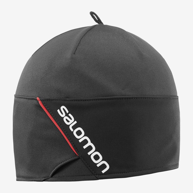 Kapelusz Męskie Salomon Rs Beanie Czarne | 47638-AUZG