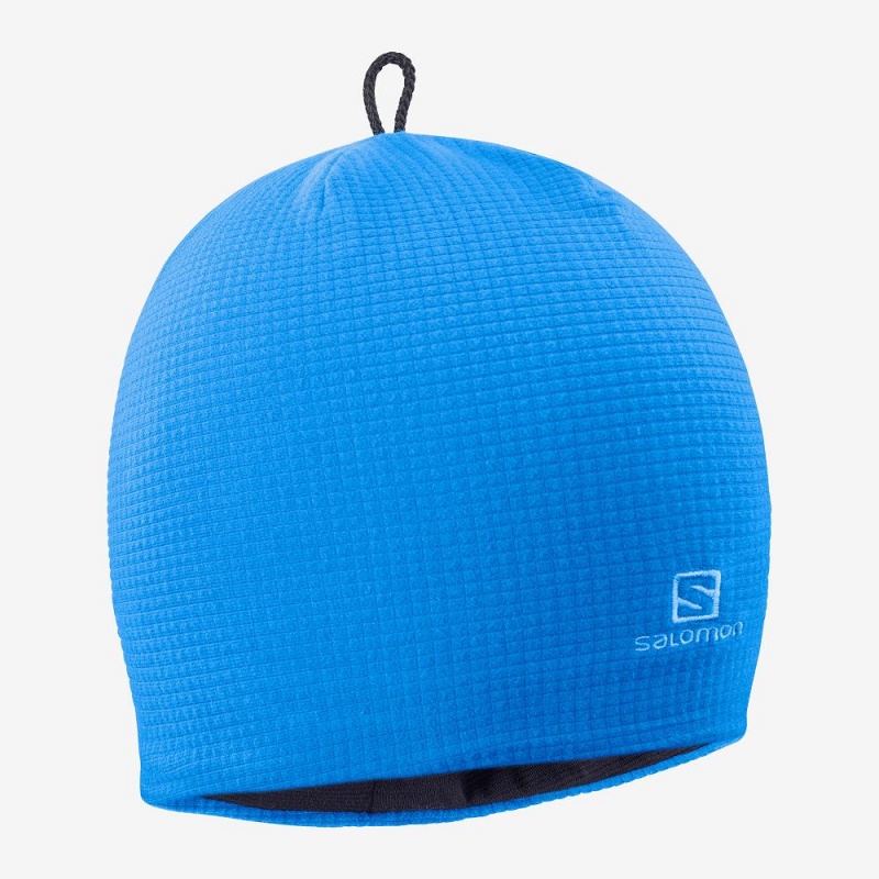 Kapelusz Męskie Salomon Rs Warm Beanie Niebieskie | 53847-YGPC