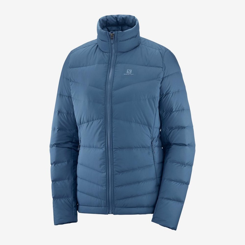 Kurtka Damskie Salomon Transition Down Jacket W Granatowe | 10429-IZDO