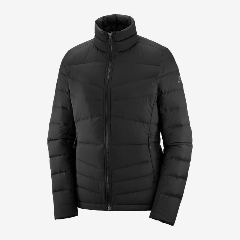 Kurtka Damskie Salomon Transition Down Jacket W Czarne | 28390-OCSP