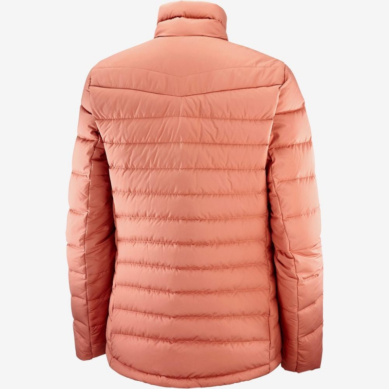 Kurtka Damskie Salomon Transition Down Jacket W Pomarańczowe | 84527-PKOZ