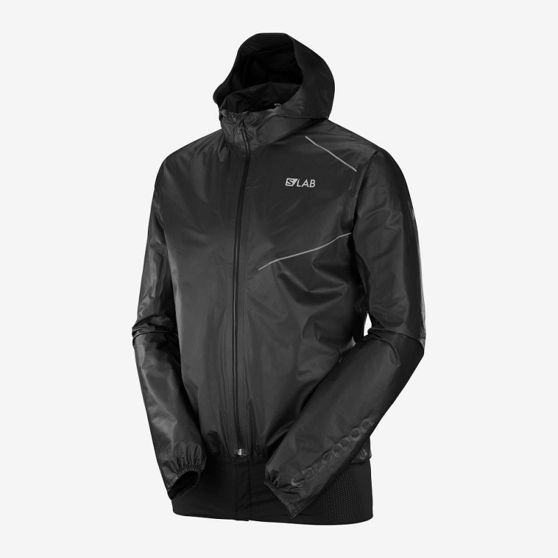 Kurtka Męskie Salomon S Lab Motionfit 360 Jkt M Czarne | 10954-IKQB