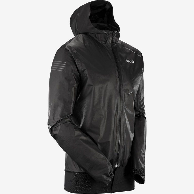 Kurtka Męskie Salomon S Lab Motionfit 360 Jkt M Czarne | 10954-IKQB