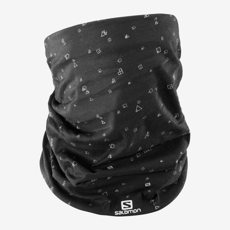 Opaski Męskie Salomon Neck&Head Light Gaiter Czarne | 89136-FRUT