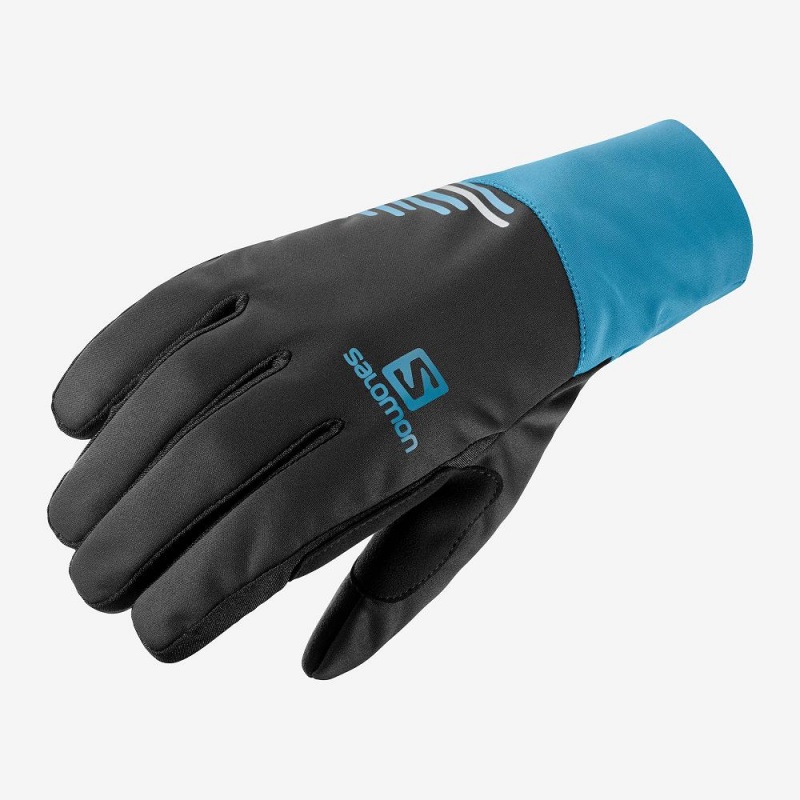 Rękawiczki Męskie Salomon Equipe Glove U Czarne | 51473-BYFO