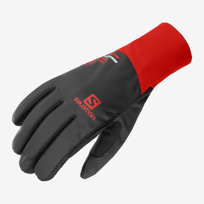 Rękawiczki Męskie Salomon Equipe Glove U Czarne | 23014-IWMK