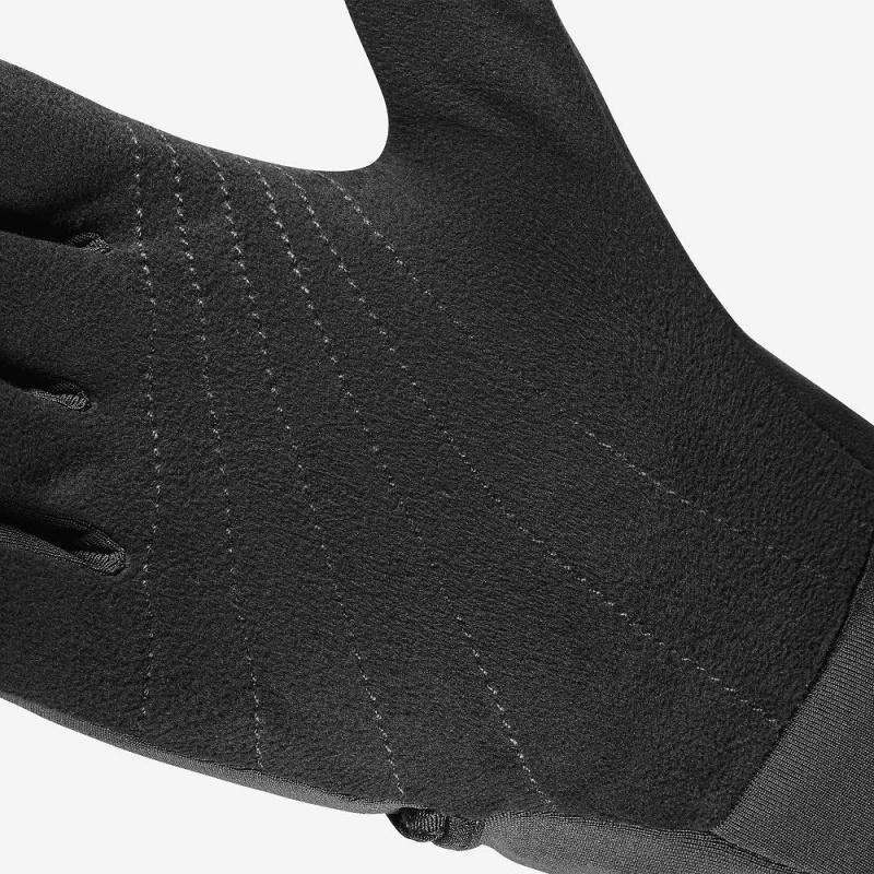 Rękawiczki Męskie Salomon Fast Wing Zimowe Glove U Czarne | 15324-AIMV