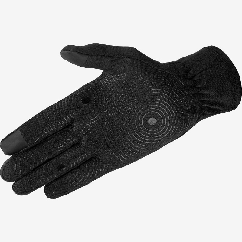 Rękawiczki Męskie Salomon Nso Pro Glove U Czarne | 50176-OJBW