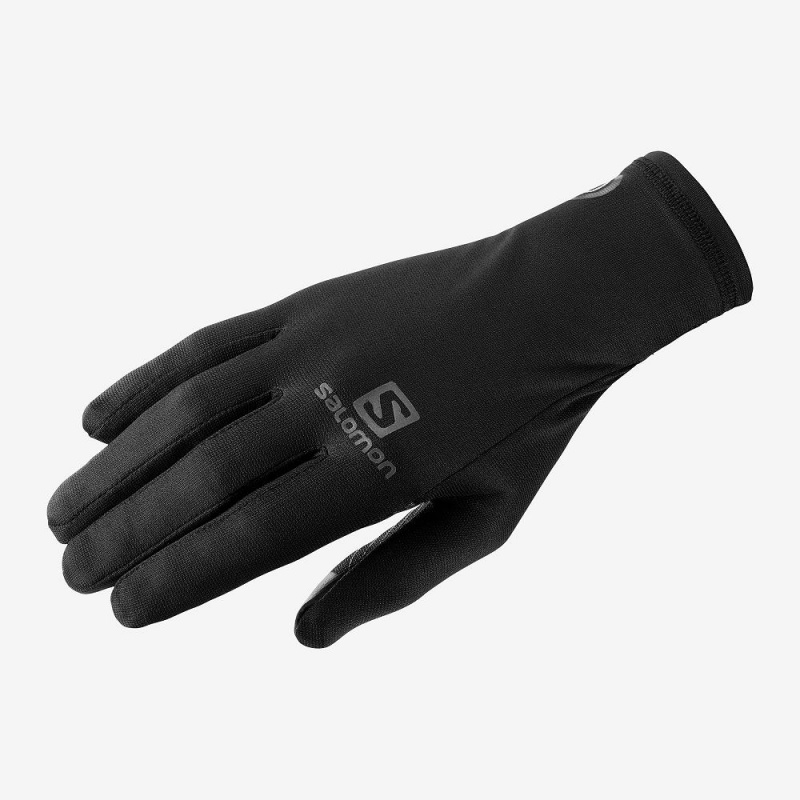 Rękawiczki Męskie Salomon Nso Pro Glove U Czarne | 50176-OJBW