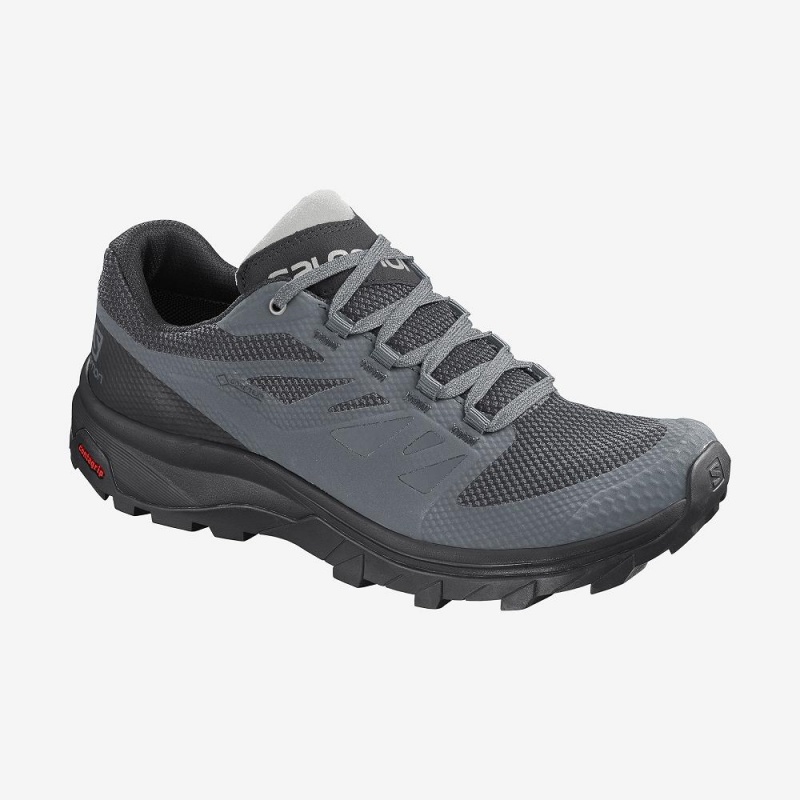 Trekking Damskie Salomon Outline Gore-Tex Gray | 10526-ZROT