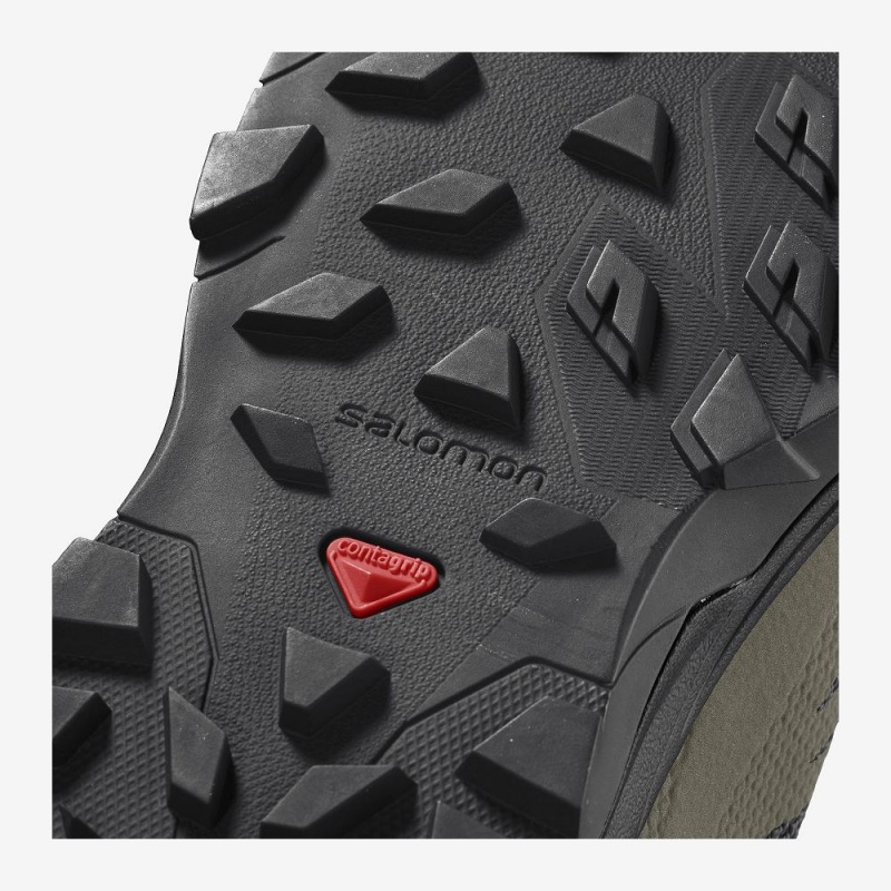 Trekking Męskie Salomon Outline Gore-Tex Zielone | 89631-ORQJ